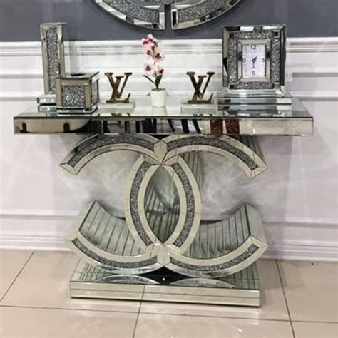 chanel logo console table|Chanel Inspired Console Table .